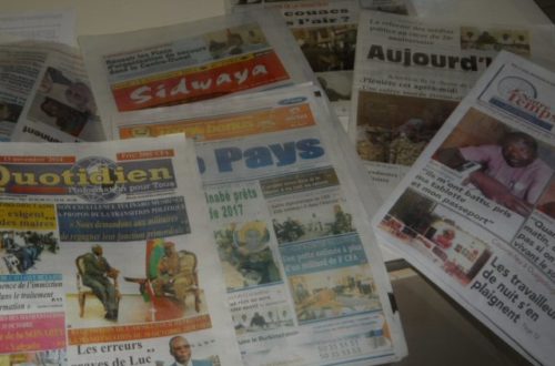 Article : L’information, la presse à la une du quotidien des Burkinabé